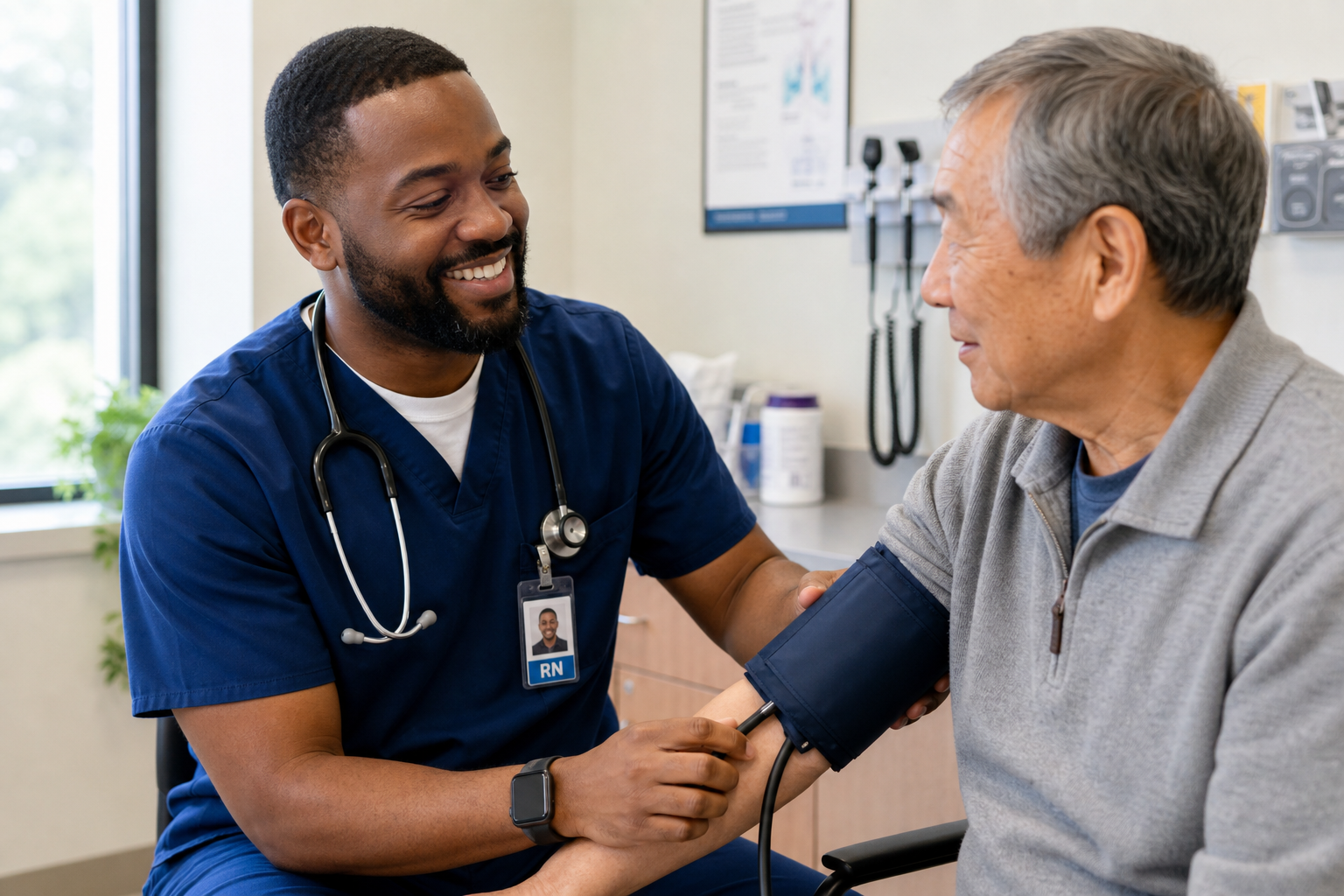 Registered nurses and clinical staff providing patient care
